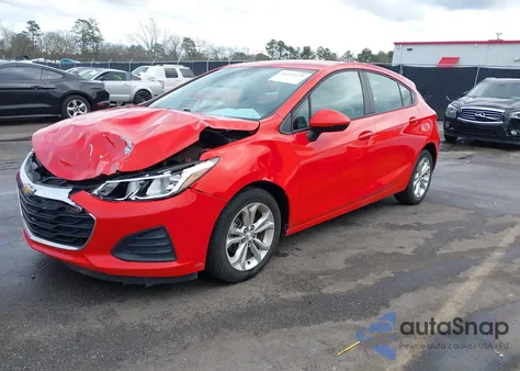 2019 Chevrolet Cruze Ls z USA, uszkodzony, nr VIN 3G1BC6SMXKS523551